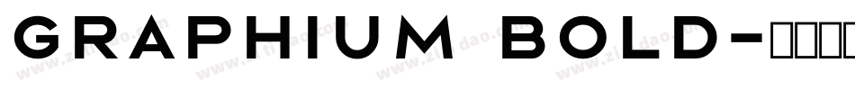 Graphium Bold字体转换